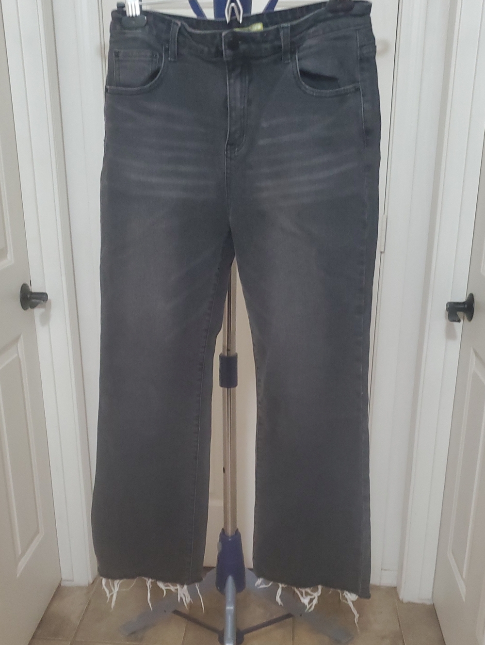Gianni Bini Black Denim High-Rise Jeans